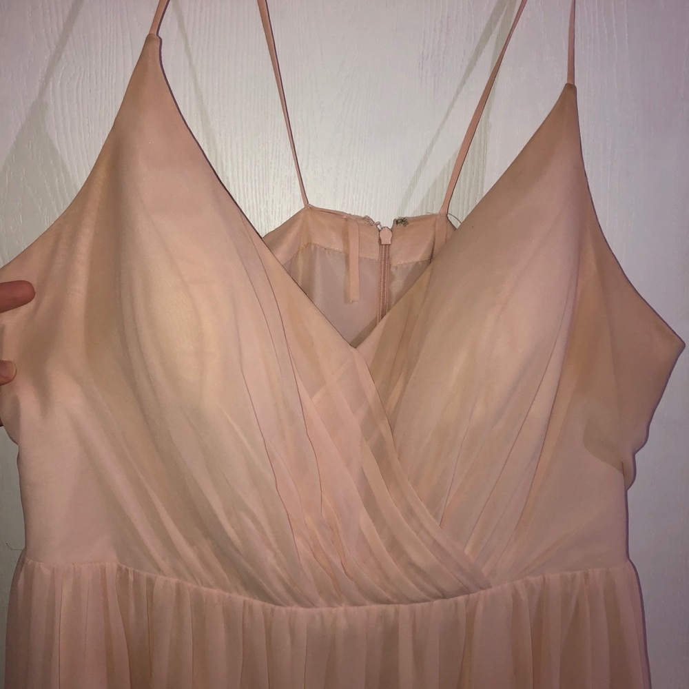 24 Blush bridesmaids dress
